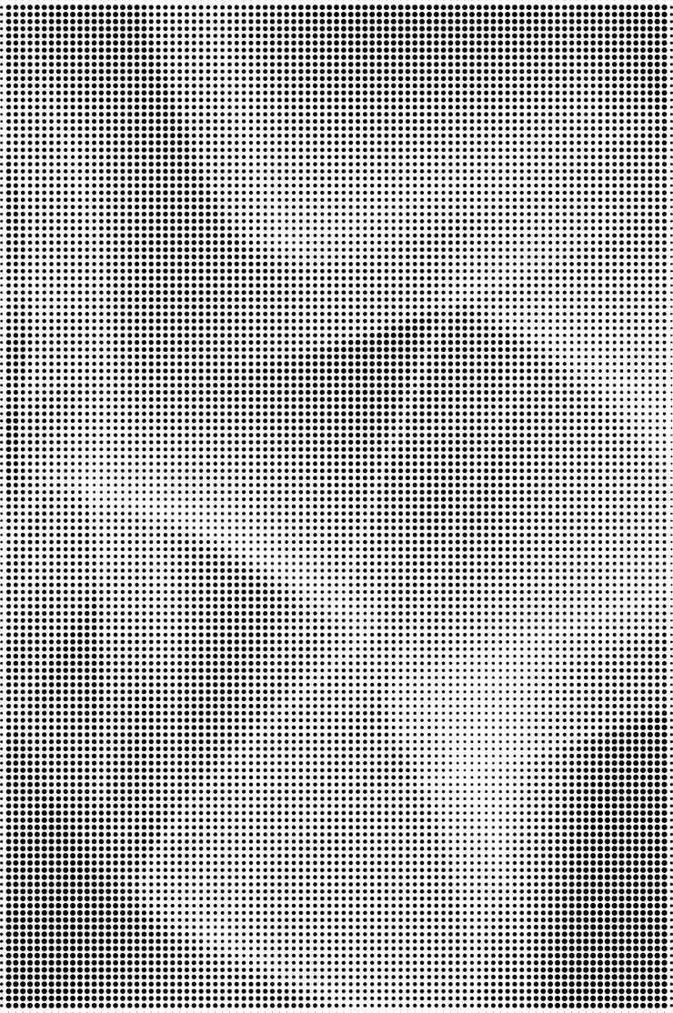 Vector patrón de medio tono abstracto