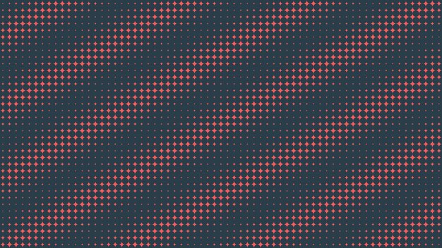 Patrón de medio tono circular efecto de interferencia vectorial rayas inclinadas abstracción