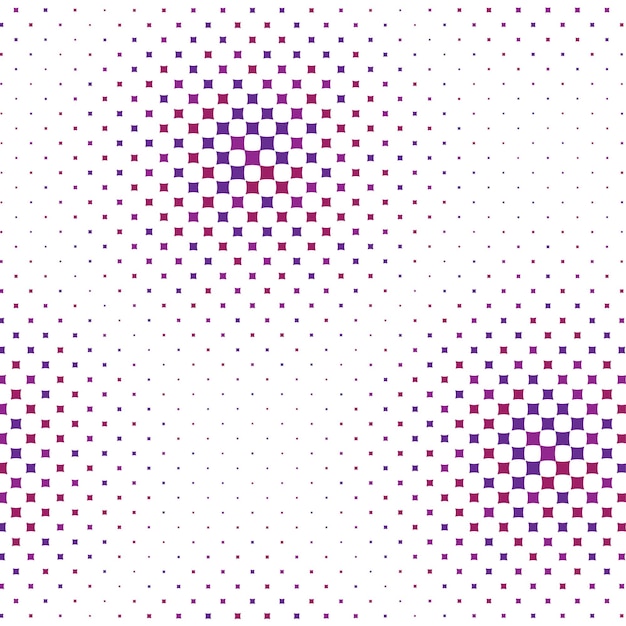 un patrón de medios tonos blanco y morado con puntos