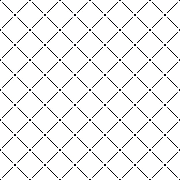 Patrón minimalista sin costuras con líneas cruzadas, fondo de líneas cruzadas mínimas de vector, papel tapiz mínimo de azulejos a rayas o impresión textil.