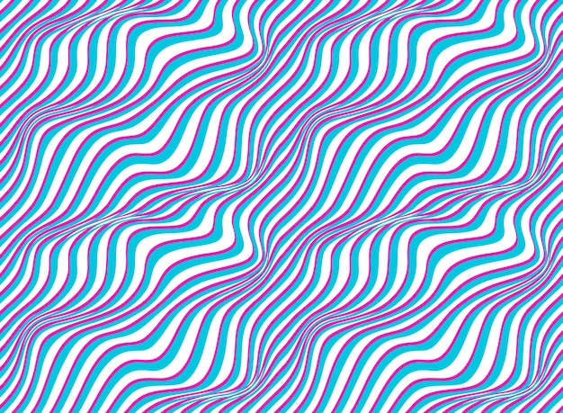 Patrón minimalista transparente alineado con ilusión óptica, fondo de líneas mínimas de vector de op art, fondo de pantalla mínimo de azulejos a rayas o fondo de sitio web.