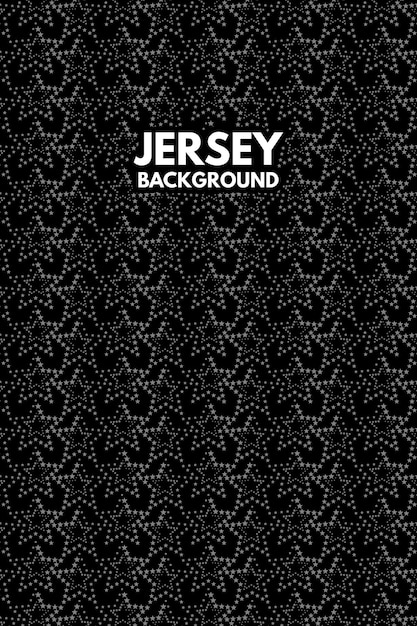 Patrón de mitad de estrella para el diseño de jerseys