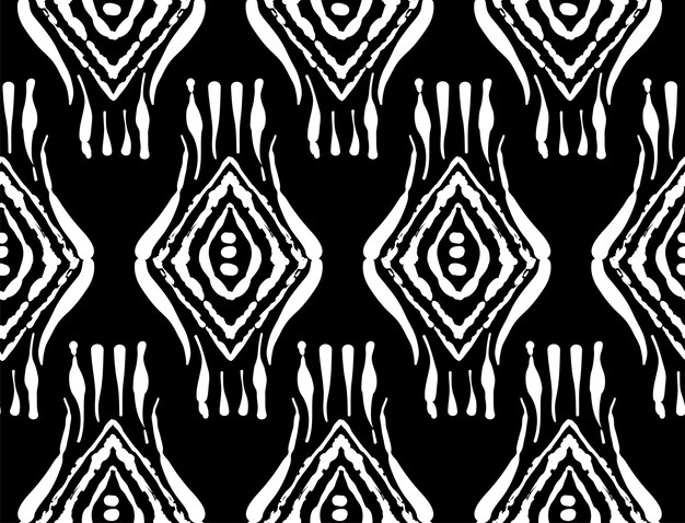Patrón de moda abstracto. Patrón blanco y negro. Diseño para textiles, telas, álbumes de recortes, web.