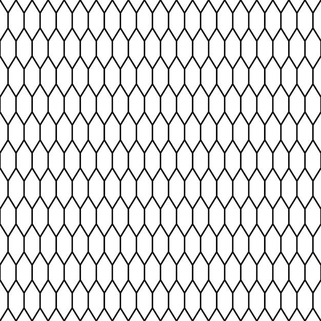 Patrón moderno sin costuras con baldosas hexagonales para diseño de papel tapiz Fondo blanco