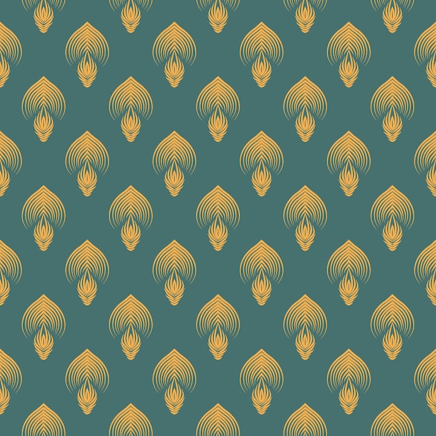 Patrón moderno gráfico de patrones florales abstractos sin fisuras