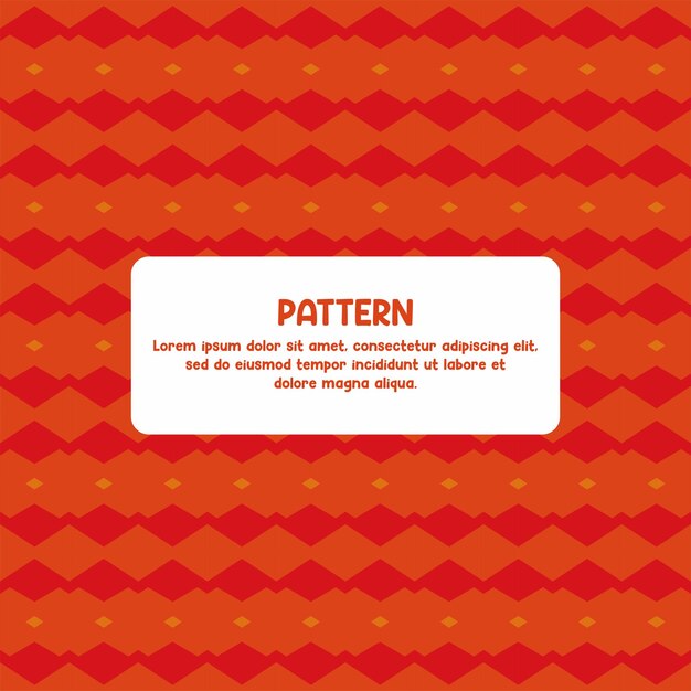 Patrón moderno con un tema fresco