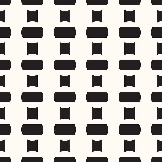 Patrón monocromo transparente geométrico vectorial