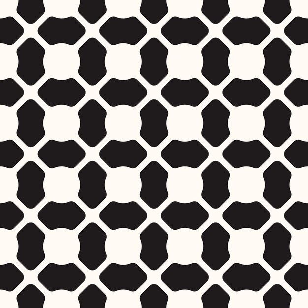 Patrón monocromo transparente geométrico vectorial
