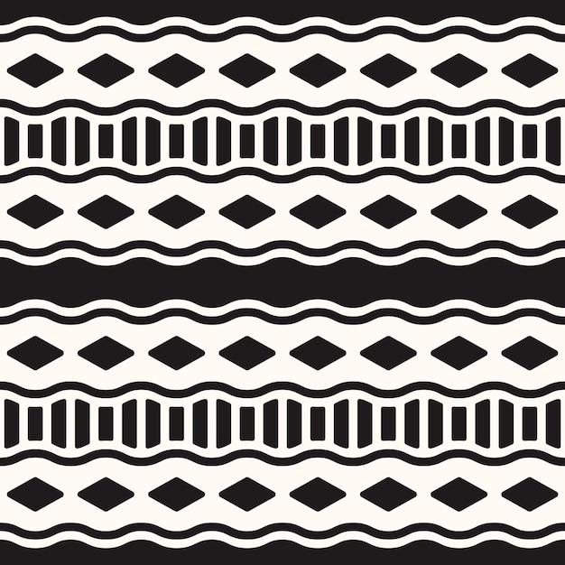 Patrón monocromo transparente geométrico vectorial