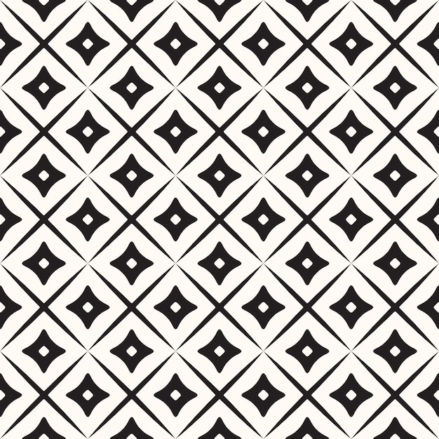 Patrón monocromo transparente geométrico vectorial
