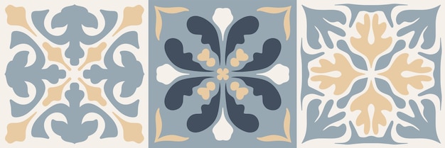 Patrón de mosaico de azulejos