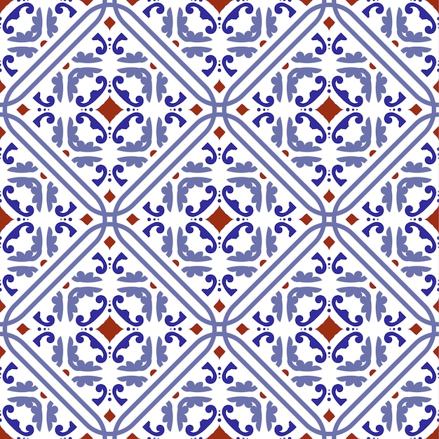 Patrón de mosaico colorido