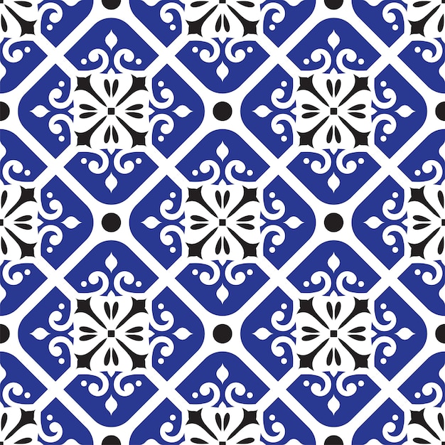 Patrón de mosaico sin costuras