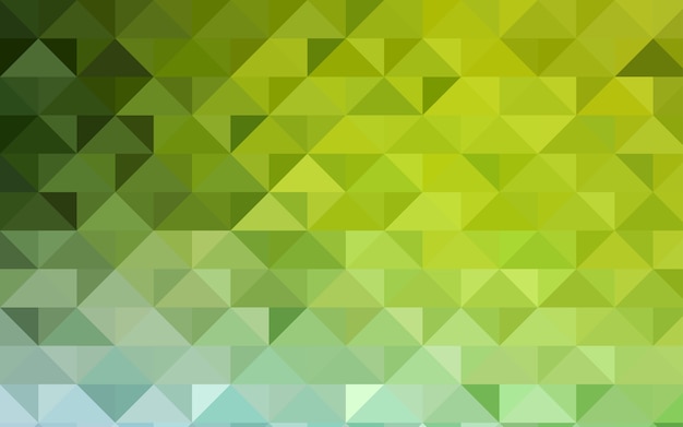 Patrón de mosaico triángulo vector amarillo