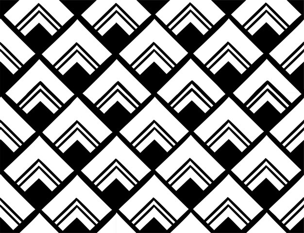 Patrón motivos geométricos ilustración perfecta ornamento