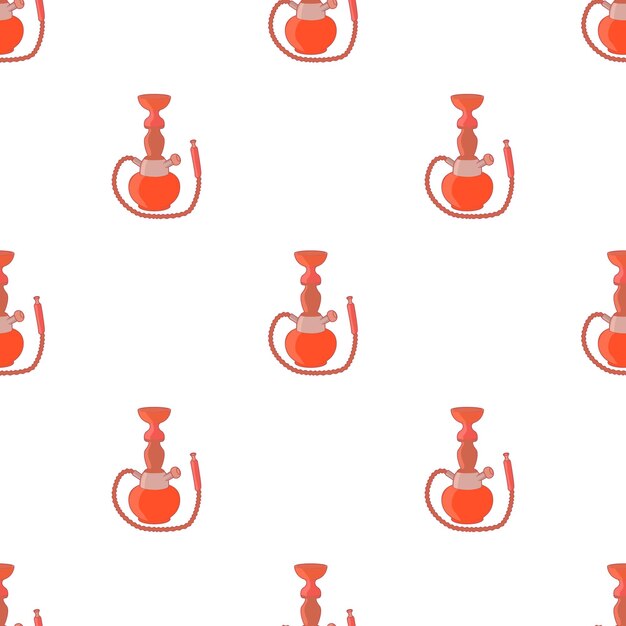 Patrón de narguile textura de fondo sin costuras repetición de papel tapiz vector geométrico