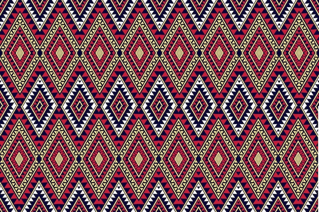 Patrón nativo Diseño étnico Patrón de tela Patrón geométrico Patrones abstractos Mano americana Tribal