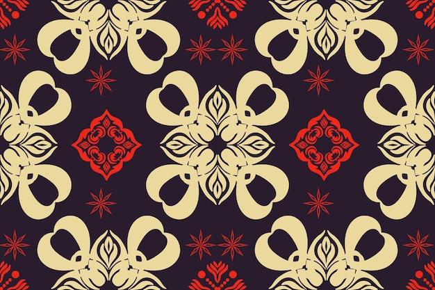 Patrón nativo geomagnético tela patrones abstractos mano estadounidense diseño étnico tribal fondos