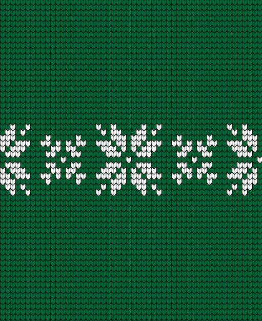 Patrón de Navidad y Año Nuevo de punto