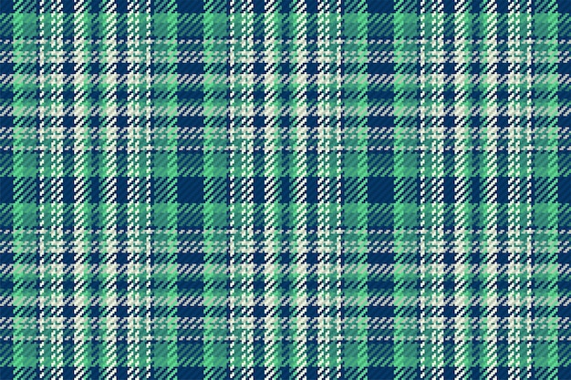 Patrón de Navidad sin fisuras de cuadros escoceses de tartán escocés. Fondo repetible con textura de tela a cuadros. Impresión textil a rayas de telón de fondo de vector.