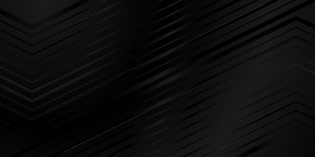 Patrón negro abstracto y cartel de fondo dinámico. Ilustración en formato vectorial.