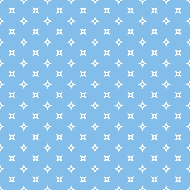 Patrón Ninja transparente blanco sobre fondo azul