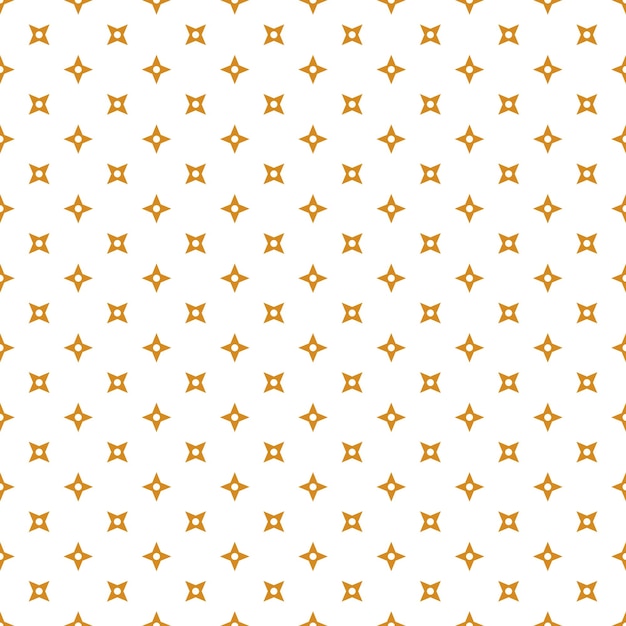 Patrón Ninja transparente naranja sobre fondo blanco