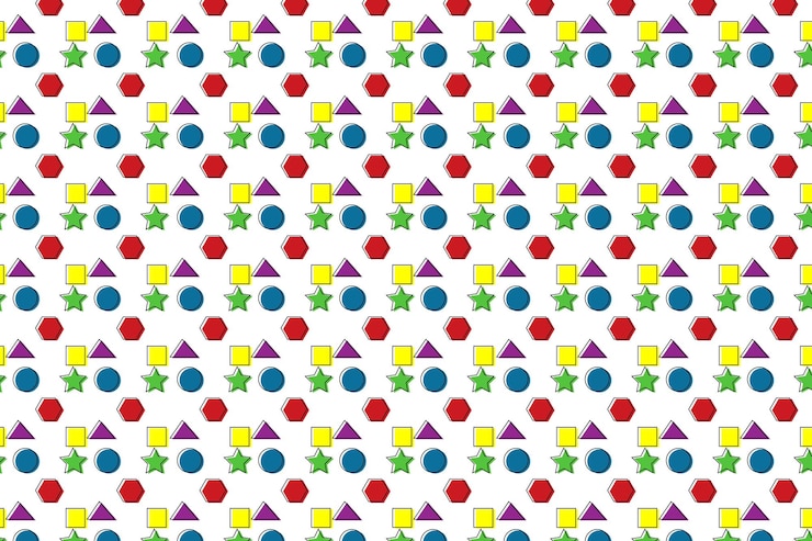 Vector patrón de niños