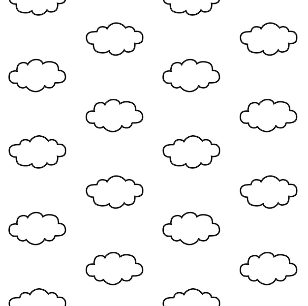 El patrón de las nubes