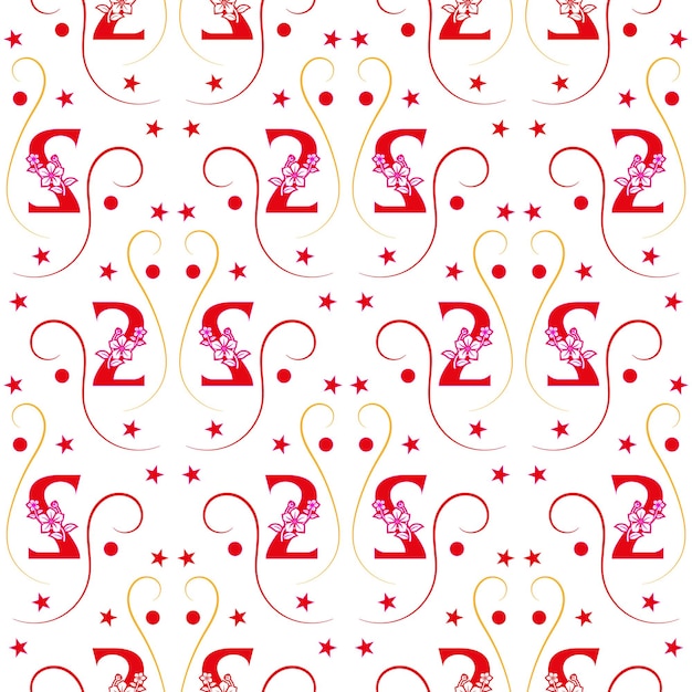 Patrón de numeración de números sin costuras