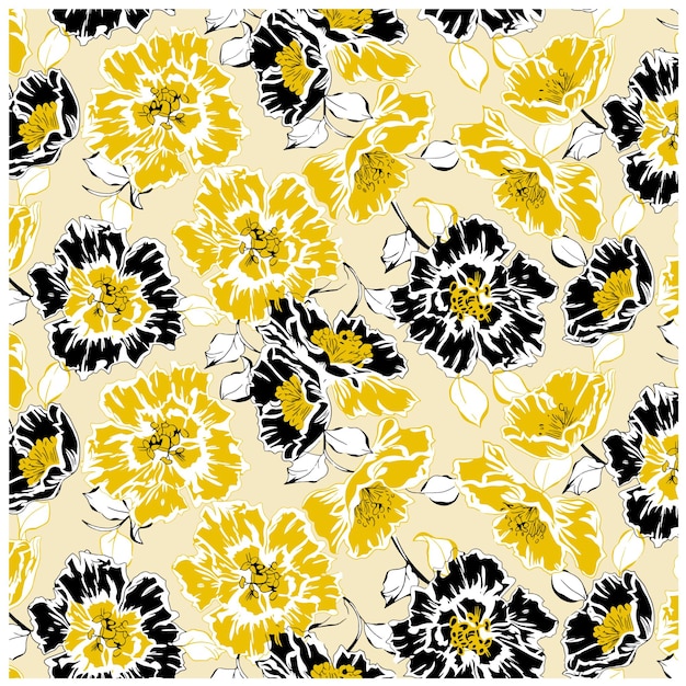 Patrón para obras de arte de diseño gráfico textil y diseños de telas