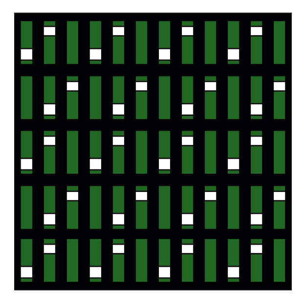 Vector patrón oficial de vector superior en marrón colección de patrones sin costuras a rayas impresión de tela sin costuras