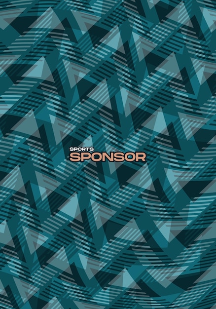 Patrón de onda abstracta de fondo vectorial para tela y jersey