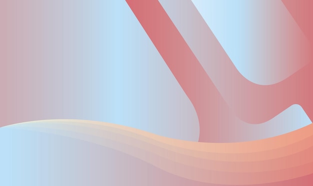 Patrón de onda abstracto con colores gradientes Ilustración vectorial