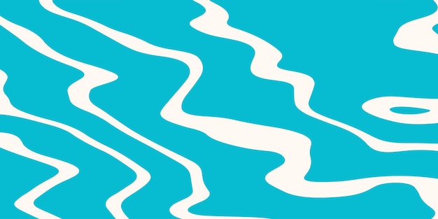 Patrón de onda abstracto en diseño azul claro moderno y minimalista