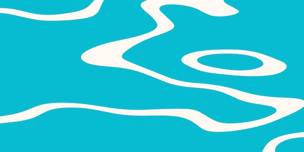 Patrón de onda abstracto en diseño azul claro moderno y minimalista