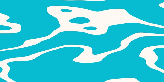 Patrón de onda abstracto en diseño azul claro moderno y minimalista