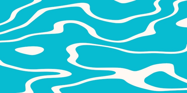 Patrón de onda abstracto en diseño azul claro moderno y minimalista