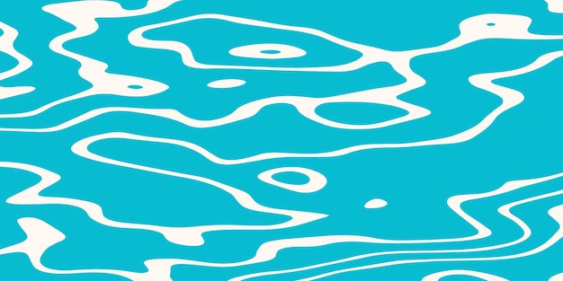 Patrón de onda abstracto en diseño azul claro moderno y minimalista