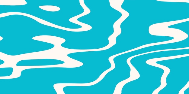 Patrón de onda abstracto en diseño azul claro moderno y minimalista
