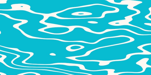 Patrón de onda abstracto en diseño azul claro moderno y minimalista