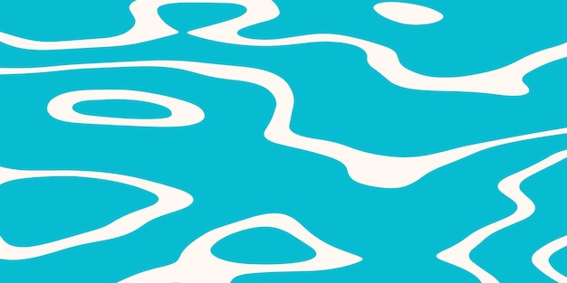 Patrón de onda abstracto en diseño azul claro moderno y minimalista
