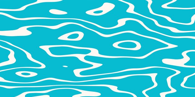 Patrón de onda abstracto en diseño azul claro moderno y minimalista
