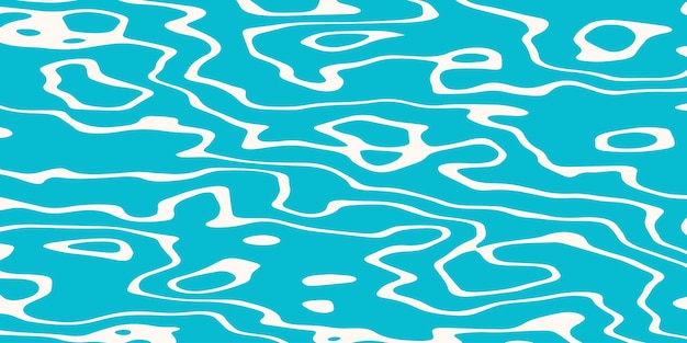 Patrón de onda abstracto en diseño azul claro moderno y minimalista