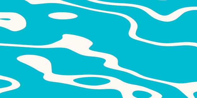 Patrón de onda abstracto en diseño azul claro moderno y minimalista
