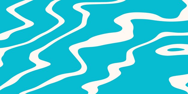 Patrón de onda abstracto en diseño azul claro moderno y minimalista