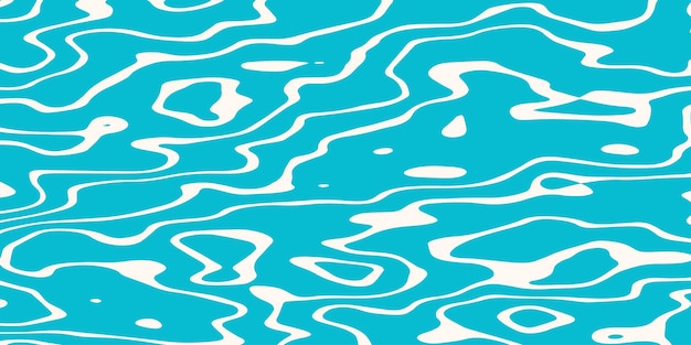 Patrón de onda abstracto en diseño azul claro moderno y minimalista