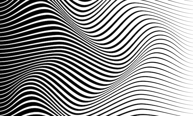 Patrón de onda abstracto