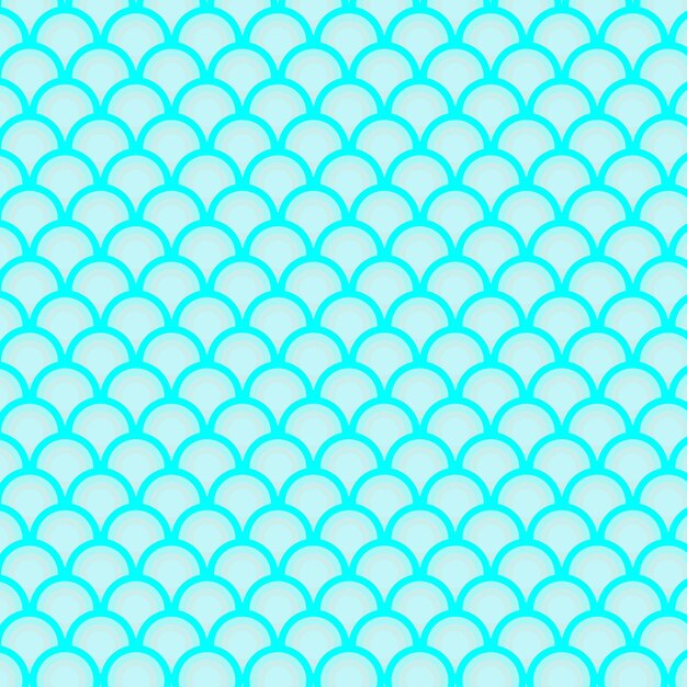Patrón de onda azul de Japón y diseño de arte vectorial de ilustración de fondo transparente