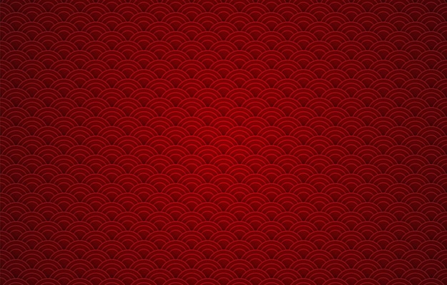 patrón de onda estilo de tradición japonesa Textura de tela retro Feliz año nuevo chino tradicional
